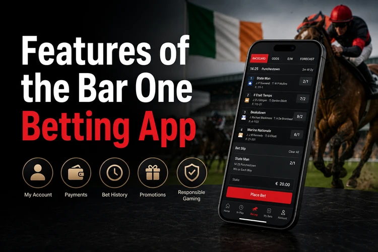 Features of the Bar One Betting App