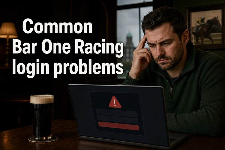 Common Bar One Racing login problems